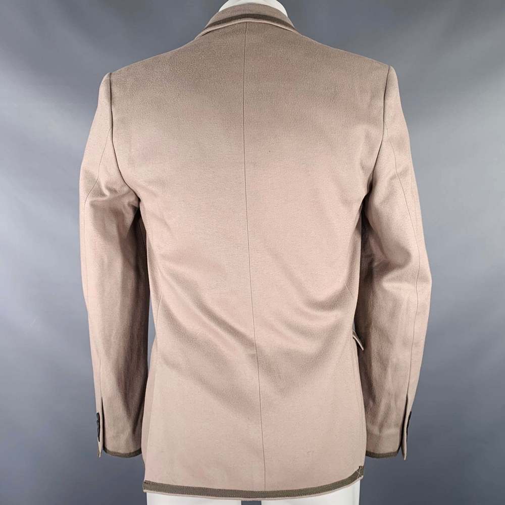 MARC by MARC JACOBS Taupe Moleskin Cotton Notch Lapel Sport Coat - Picture 4 of 8